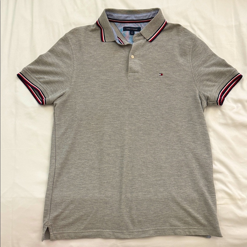 Tommy Hilfiger Gray Polo Shirt